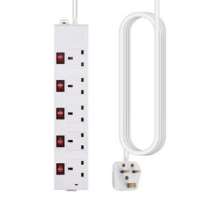 Multi Plug Outlet Copper UK Power Strip