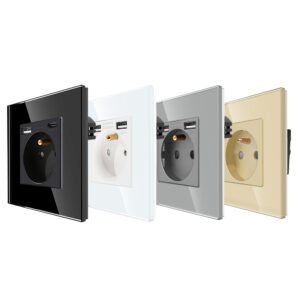 Bingoelec 16A French USB Socket