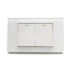 US Switch 2 Gang 1-Way/2-Way